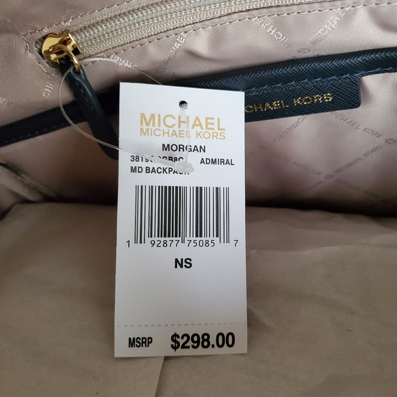 Sold / Final Price MICHAEL KORS Medium Backpack NWT - Picture 4 of 4